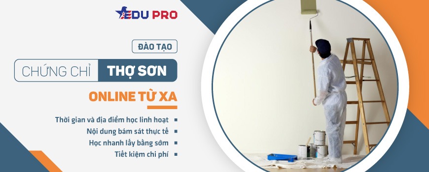 Chứng chỉ sơn nước online từ xa