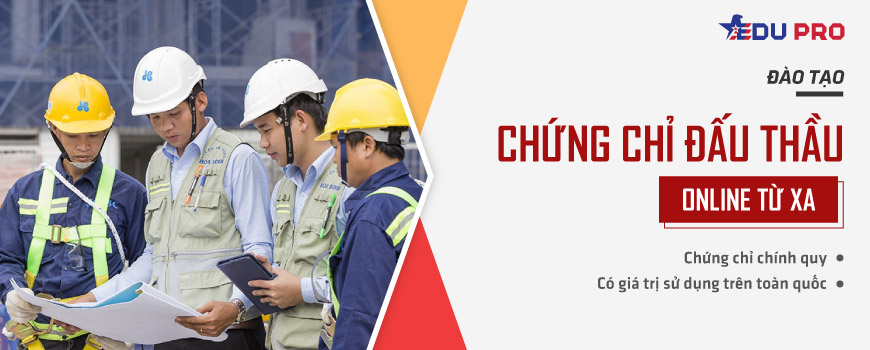 chứng chỉ đấu thầu