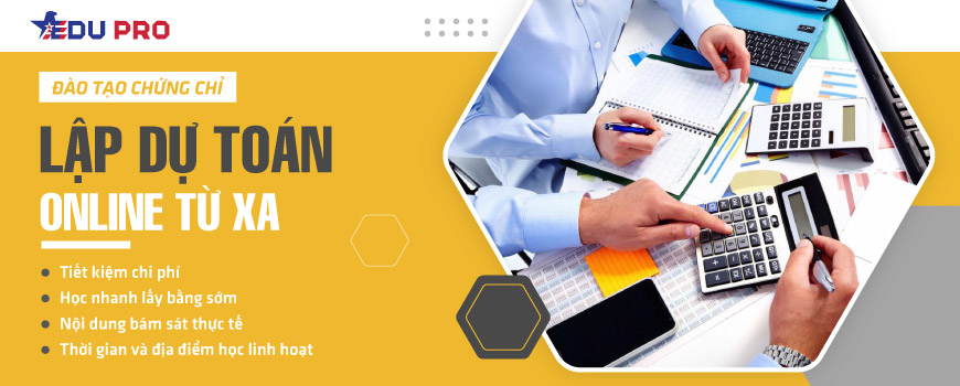 Chứng chỉ lập dự toán online từ xa