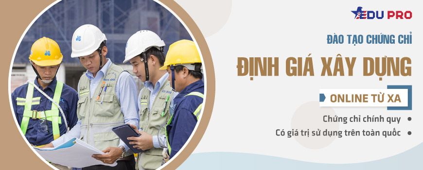 Chứng chỉ định giá xây dựng