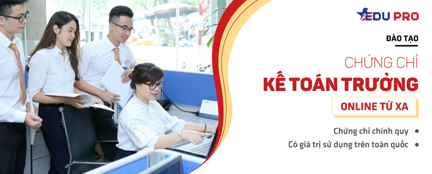 Chứng chỉ kế toán trưởng