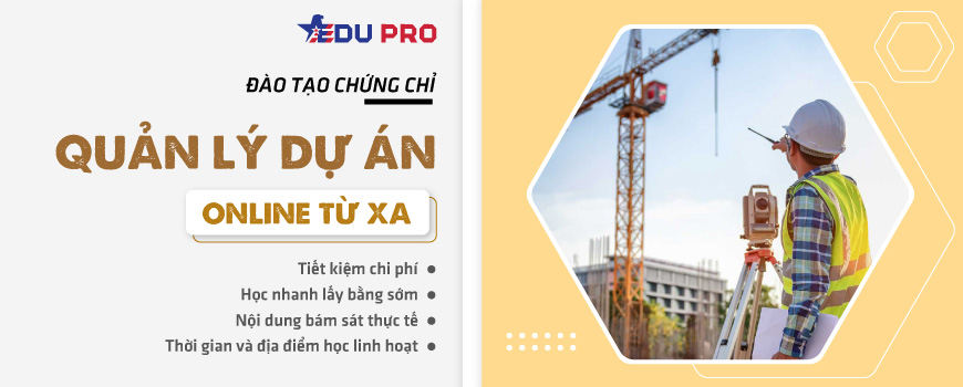 Chứng chỉ quản lý dự án online từ xa