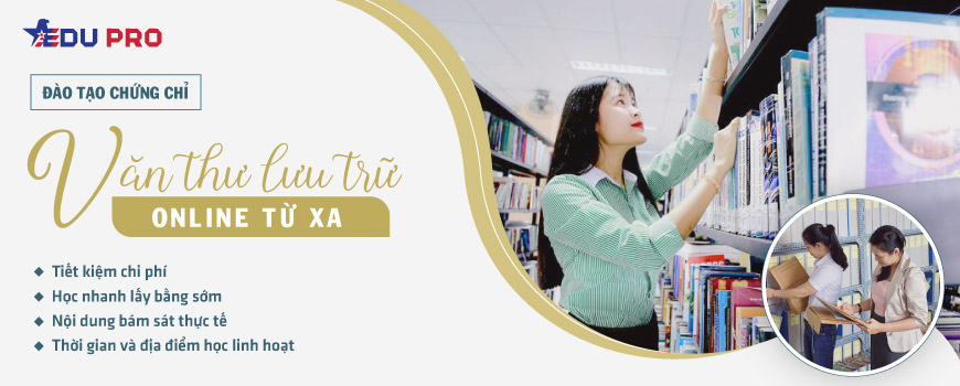 Chứng chỉ văn thư lưu trữ