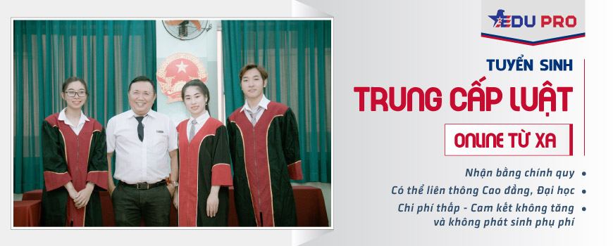Trung cấp luật online từ xa
