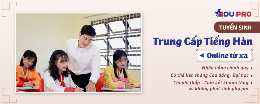 Trung cấp tiếng hàn online từ xa