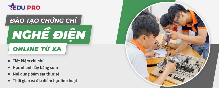 Chứng chỉ nghề điện online từ xa