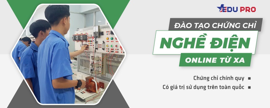 Chứng chỉ nghề điện online từ xa